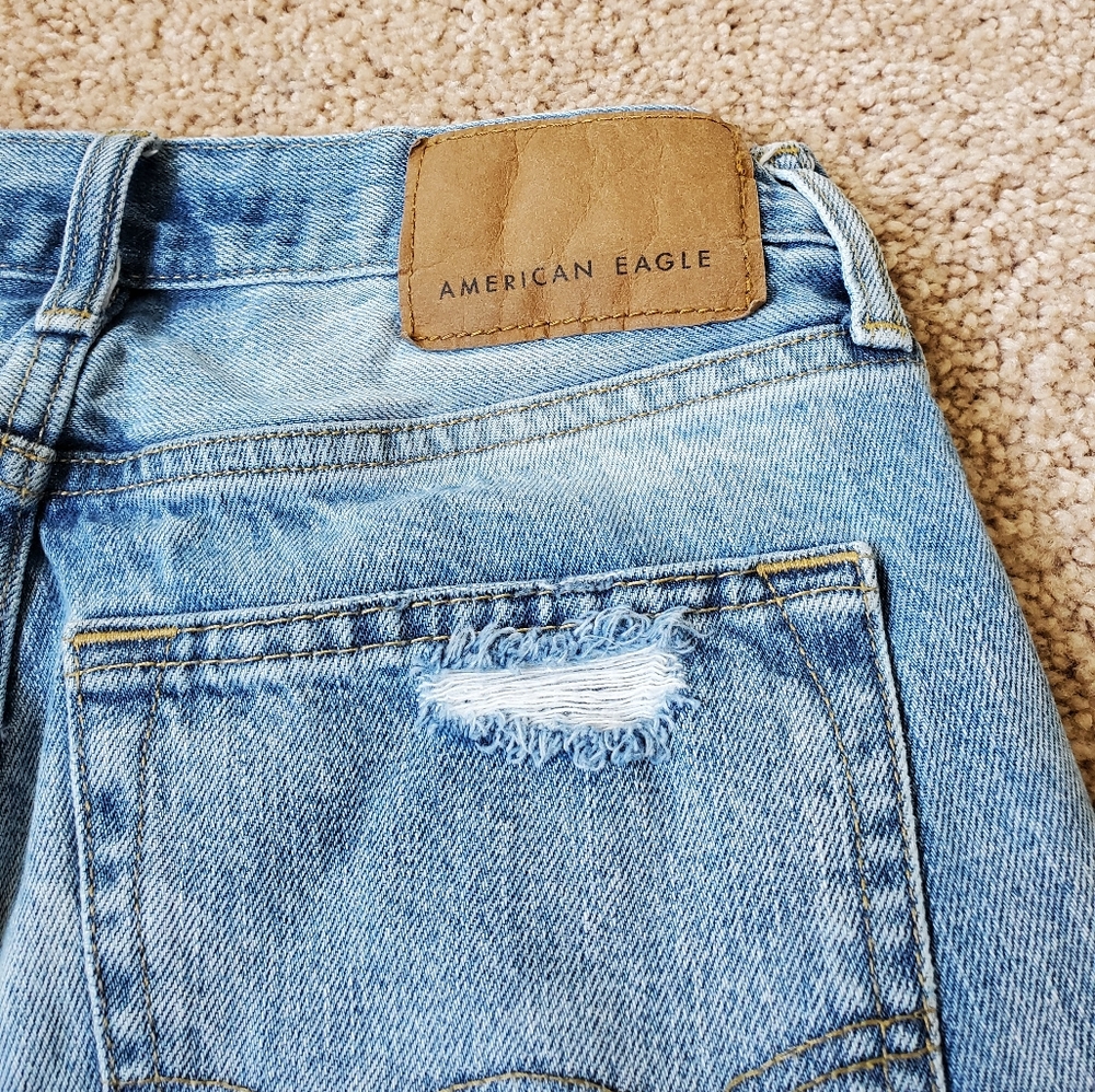 Boys Ameican Eagle slim straight denim short 26 - Picture 5 of 7